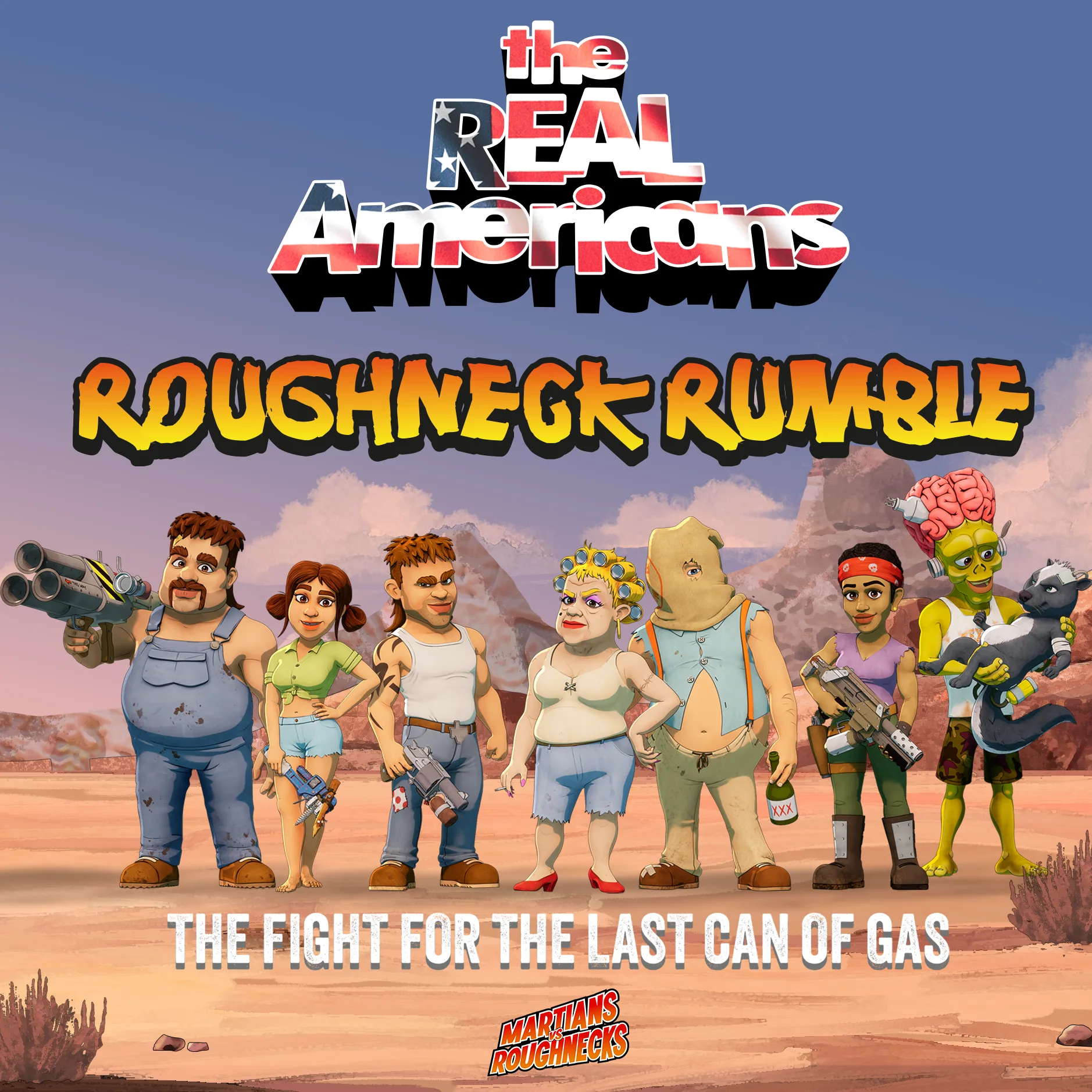 Martians vs Roughnecks